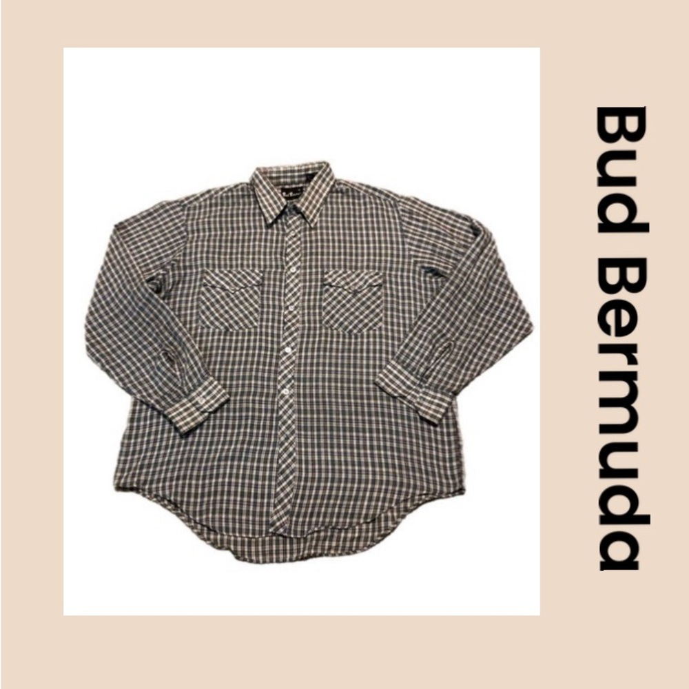 Men’s Long Sleeve Button Down Shirt Size XL